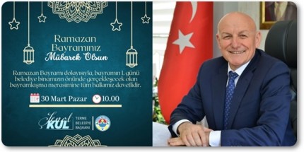 Başkan Şenol Kul'dan Ramazan Bayramı Kutlama Mesajı